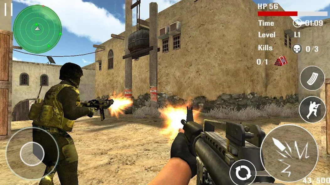 Gun Strike Shoot 3D  [МОД Mega Pack] Screenshot 1