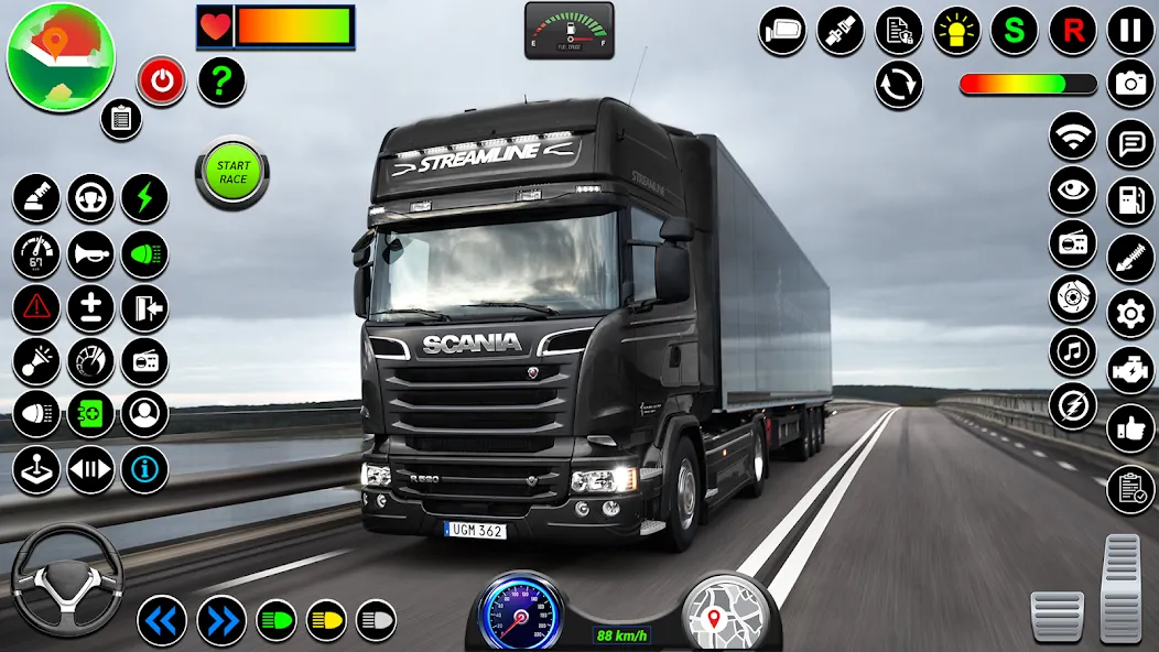 Indian Truck Heavy Cargo Duty  [МОД Menu] Screenshot 1