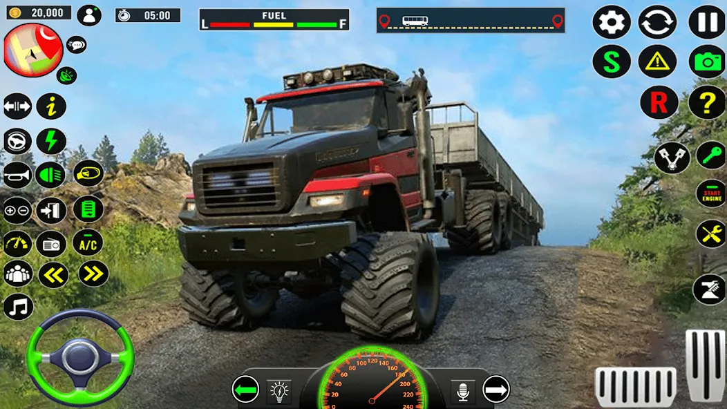 Indian Truck Heavy Cargo Duty  [МОД Menu] Screenshot 2