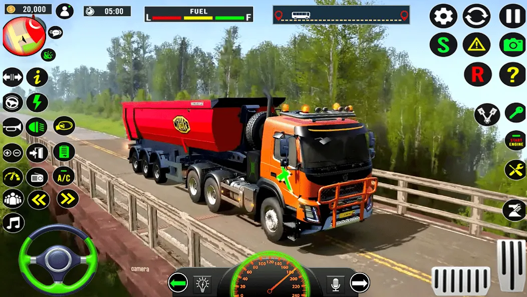 Indian Truck Heavy Cargo Duty  [МОД Menu] Screenshot 4