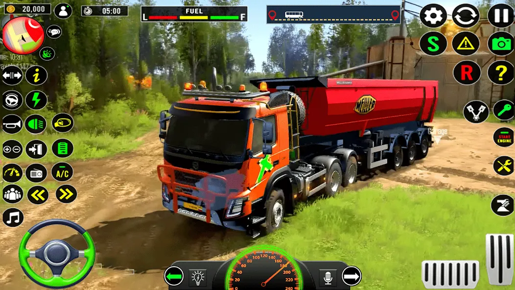 Indian Truck Heavy Cargo Duty  [МОД Menu] Screenshot 5