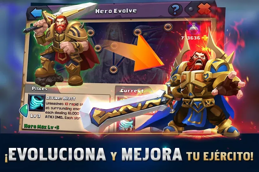 Clash of Lords 2: Español (Клэш оф Лордс 2)  [МОД Меню] Screenshot 3