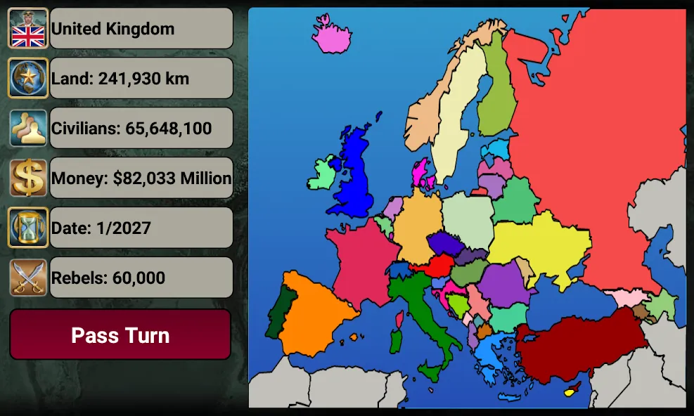 Europe Empire  [МОД Много денег] Screenshot 2