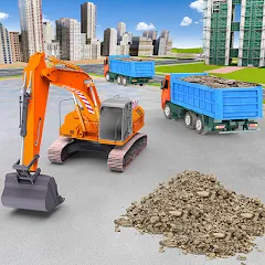 Скачать взлом City Construction Simulator 3D  [МОД Unlimited Money] - стабильная версия apk на Андроид