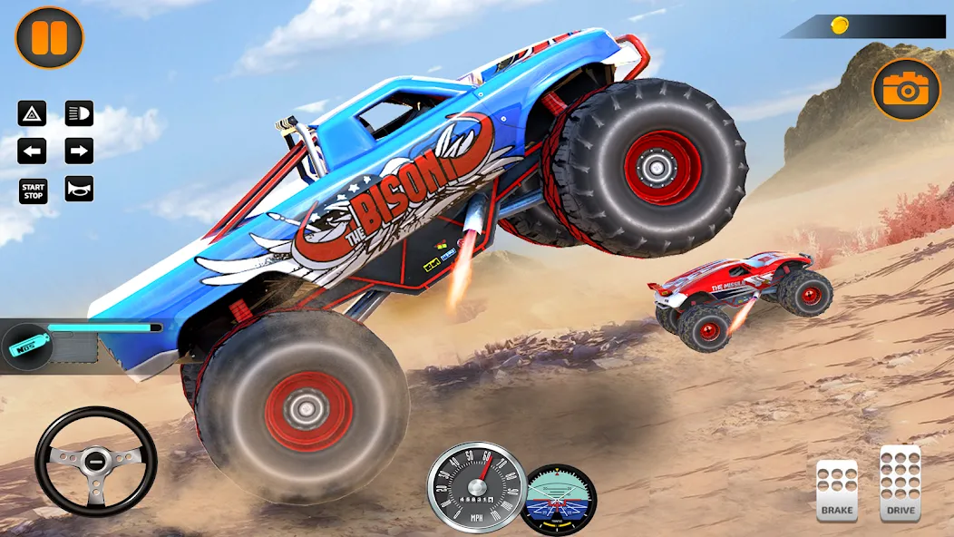 Monster Truck Off Road Racing  [МОД Много денег] Screenshot 3