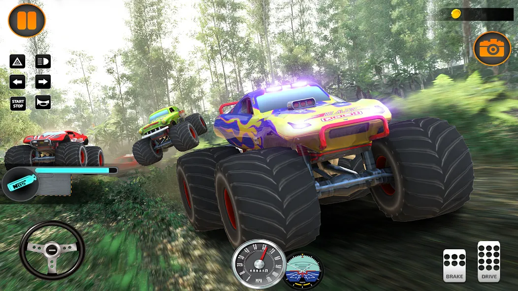 Monster Truck Off Road Racing  [МОД Много денег] Screenshot 5