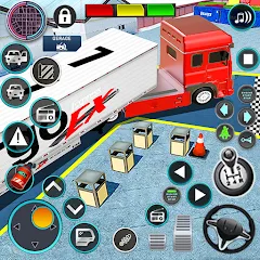 Взломанная Truck parking Jam Game: Puzzle  [МОД Много денег] - стабильная версия apk на Андроид