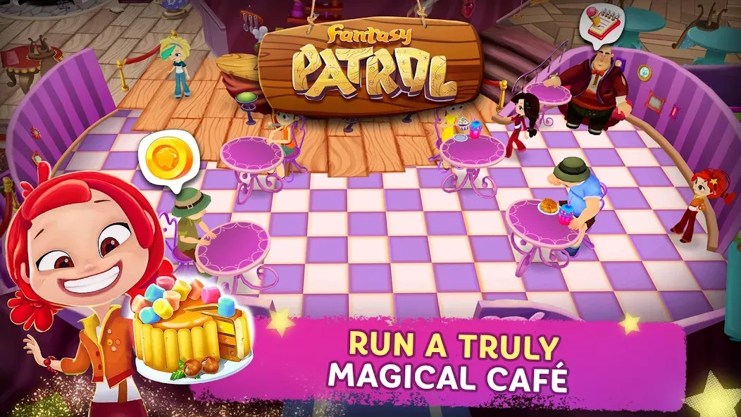 Fantasy Patrol: Cafe  [МОД Menu] Screenshot 1