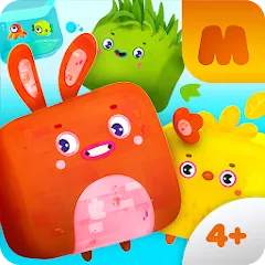 Скачать взлом Cutie Cubies  [МОД Много монет] - полная версия apk на Андроид