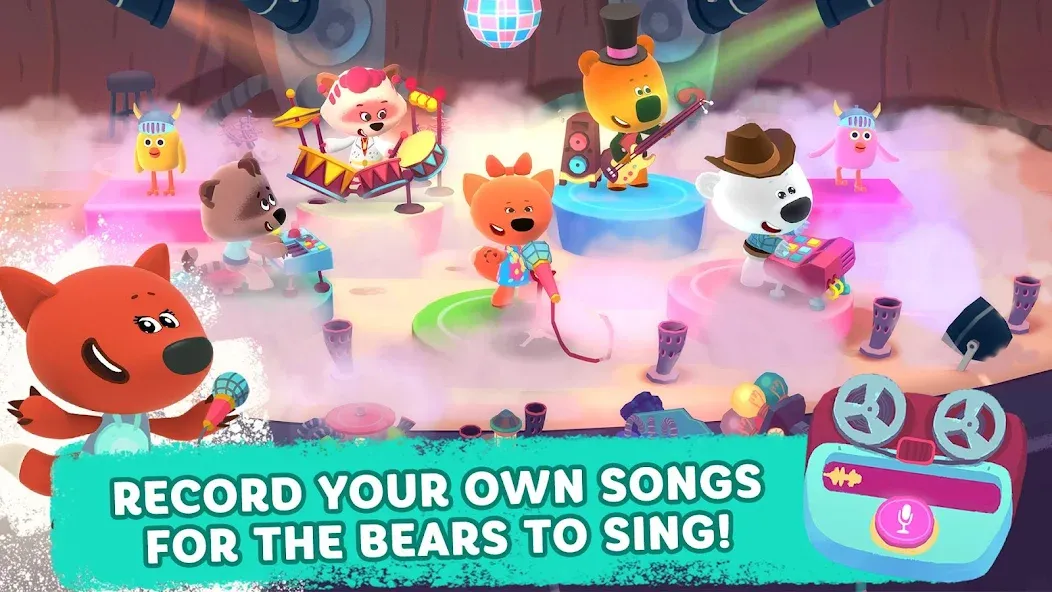 Rhythm and Bears  [МОД Много монет] Screenshot 5