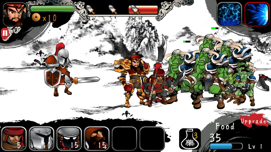 Three Kingdoms Defense (Три Королевства Защита)  [МОД Unlocked] Screenshot 3