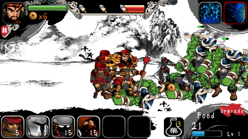 Three Kingdoms Defense (Три Королевства Защита)  [МОД Unlocked] Screenshot 5