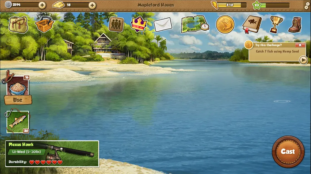 Fishing World (Фишинг Ворлд)  [МОД Много монет] Screenshot 5