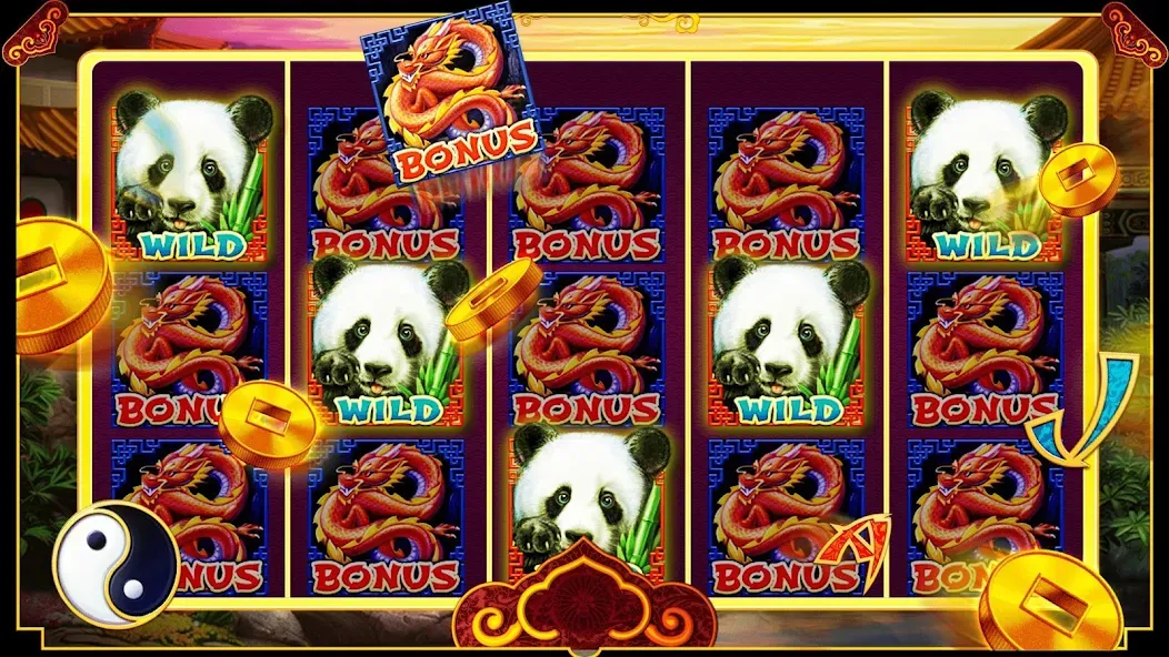 Panda Slots (Панда Слоты)  [МОД Unlocked] Screenshot 4