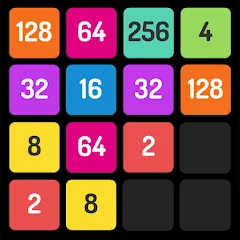 Скачать взлом X2 Blocks - 2048 Number Game (Блоки)  [МОД Все открыто] - полная версия apk на Андроид