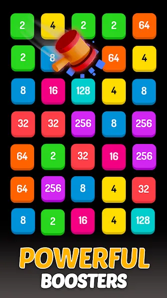 2248 - Numbers Game 2048 (Пазл)  [МОД Бесконечные монеты] Screenshot 5