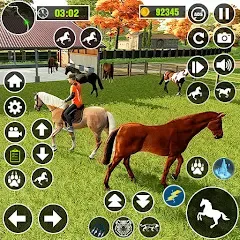 Взломанная My Horse Herd Care Simulator (Мой симулятор ухода за стадом лошадей)  [МОД Unlocked] - полная версия apk на Андроид