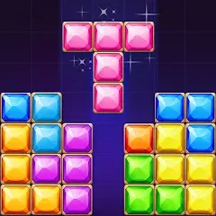 Скачать взлом Block Puzzle - Gem Block (Блокпазл блокголоволомка)  [МОД Mega Pack] - стабильная версия apk на Андроид