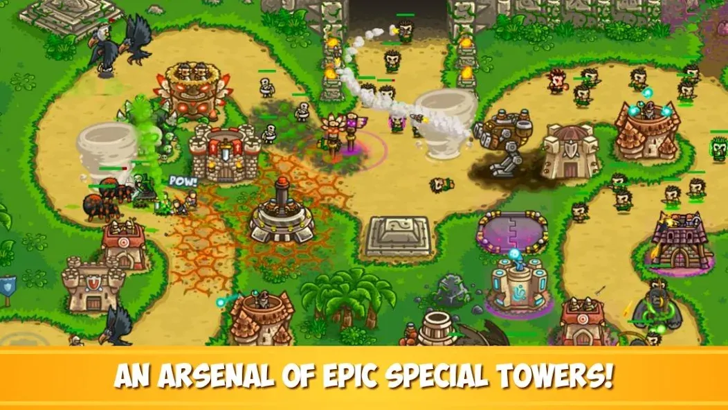 Kingdom Rush Frontiers TD (Кингдом Раш Фронтис ТД)  [МОД Бесконечные монеты] Screenshot 4