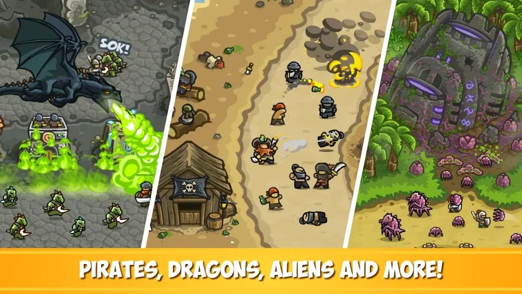 Kingdom Rush Frontiers TD (Кингдом Раш Фронтис ТД)  [МОД Бесконечные монеты] Screenshot 5