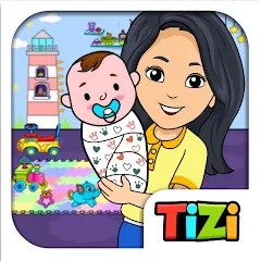 Взломанная My Tizi Town Daycare Baby Game  [МОД Mega Pack] - стабильная версия apk на Андроид