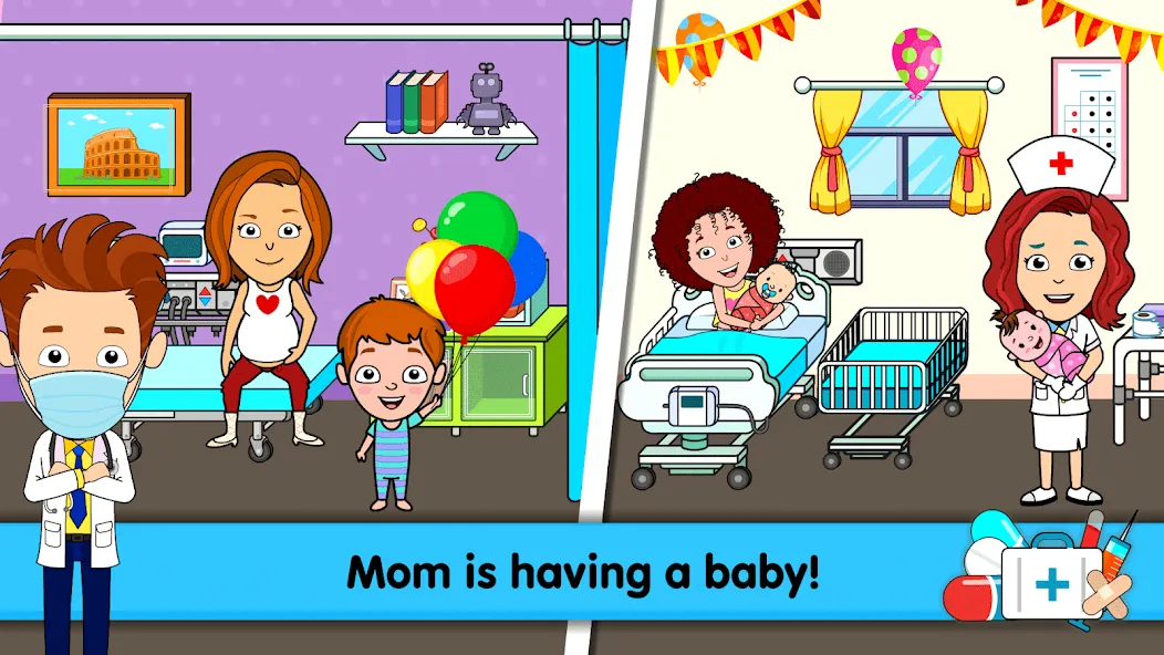 My Hospital Town Doctor Games  [МОД Unlocked] Screenshot 2