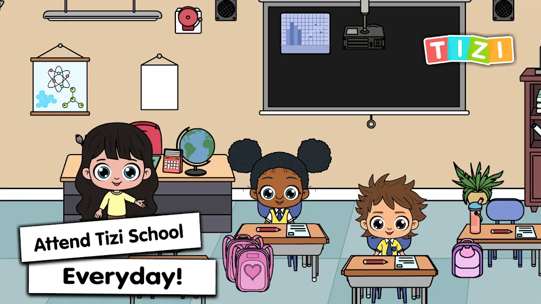 Tizi Town - My School Games  [МОД Menu] Screenshot 2