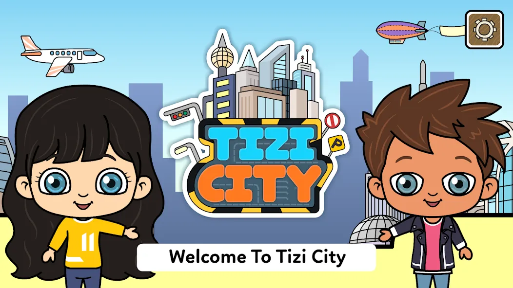 My Tizi City - Town Life Games  [МОД Unlocked] Screenshot 1