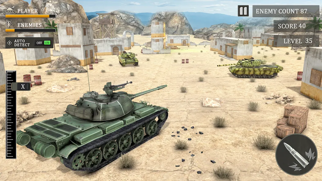 Tank Fury: Battle of Steels  [МОД Бесконечные монеты] Screenshot 4