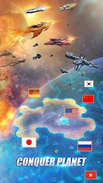 Galaxy Battleship (Гэлакси Батлшип)  [МОД Много монет] Screenshot 4