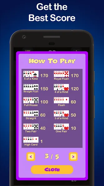 Puzzle Poker Joker's Wild  [МОД Бесконечные монеты] Screenshot 5