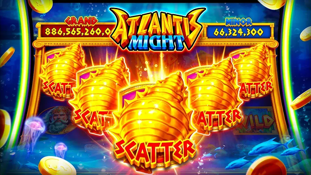 Jackpot Master™ Slots - Casino (Джекпот Мастер Слоты)  [МОД Много монет] Screenshot 3