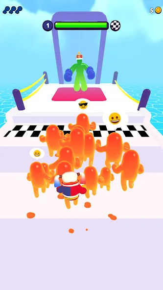 Join Blob Clash 3D: Mob Runner (Джойн Блоб Клаш 3D)  [МОД Unlocked] Screenshot 5