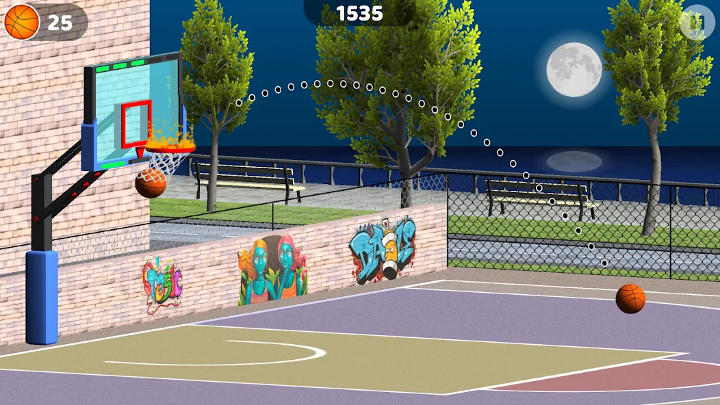 Basketball: Shooting Hoops  [МОД Unlocked] Screenshot 5