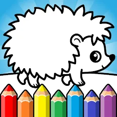 Взлом Easy coloring book for kids  [МОД Много монет] - стабильная версия apk на Андроид