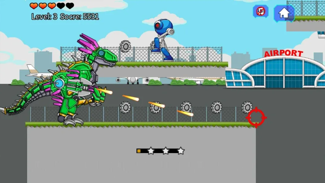 Velociraptor Rex Dino Robot (Велоцираптор Рекс Дино Робот)  [МОД Бесконечные монеты] Screenshot 2