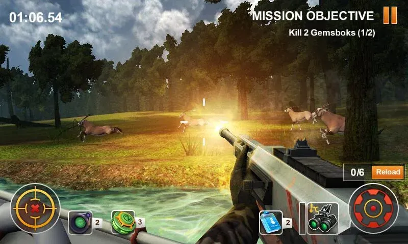 Hunting Safari 3D  [МОД Бесконечные монеты] Screenshot 2