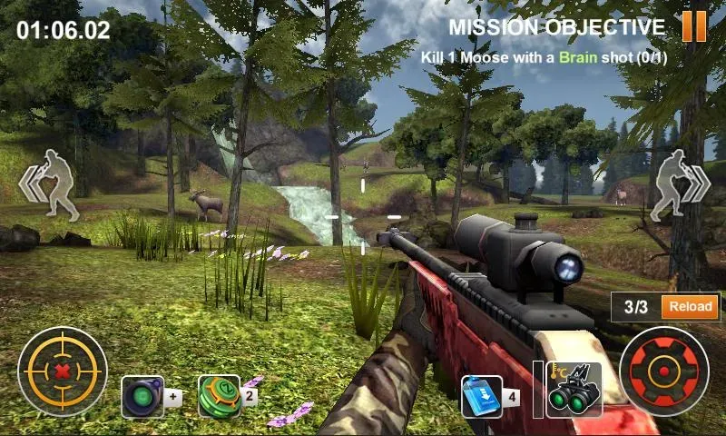 Hunting Safari 3D  [МОД Бесконечные монеты] Screenshot 3