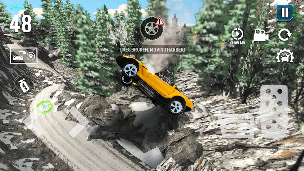 Mega Car Crash Simulator (Мега Кар Краш Симулятор)  [МОД Много монет] Screenshot 2