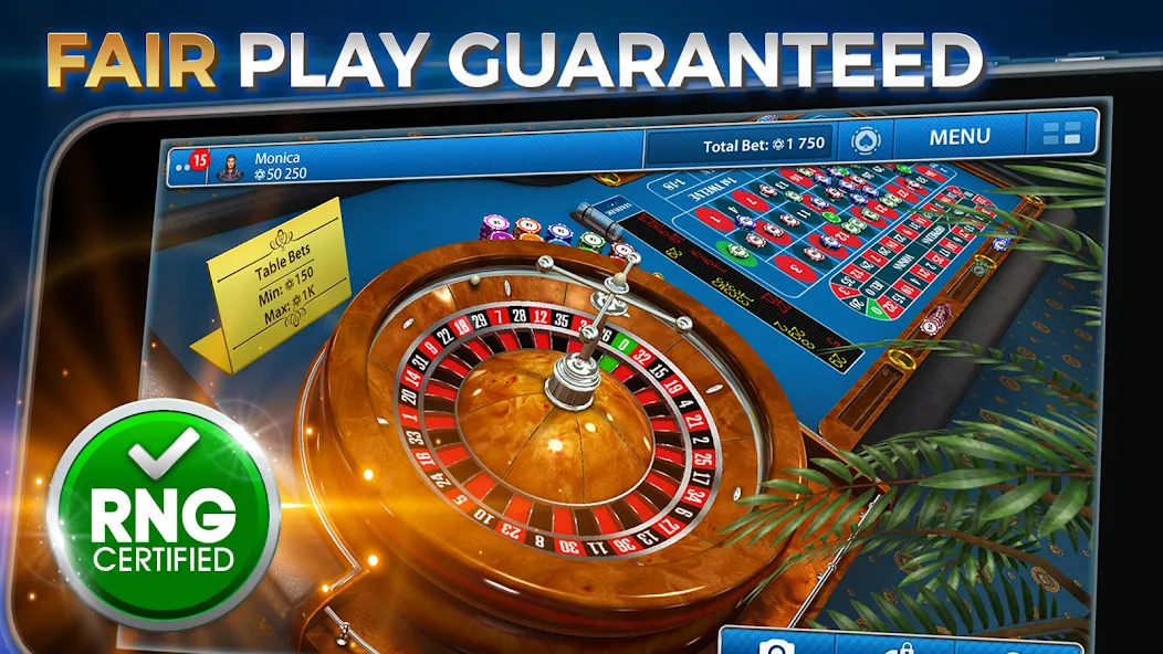 Casino Roulette: Roulettist  [МОД Бесконечные монеты] Screenshot 1