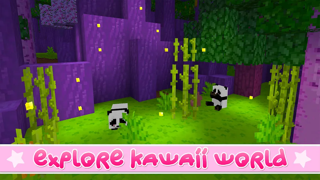 Kawaii World - Craft and Build (Кавайи Ворлд)  [МОД Menu] Screenshot 3