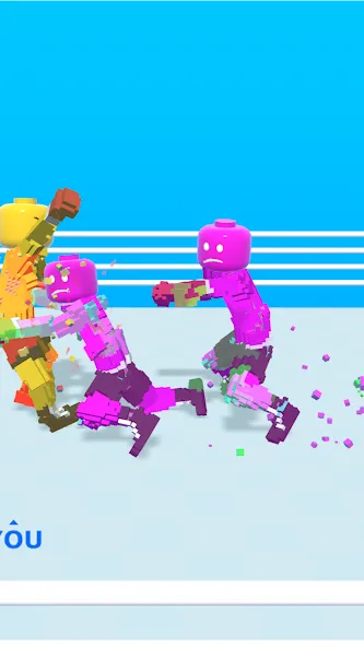 Block Fighter: Boxing Battle (Блок Файтер)  [МОД Бесконечные монеты] Screenshot 3