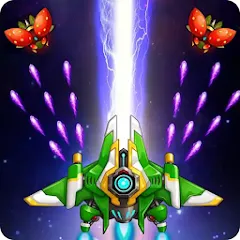 Скачать взломанную Galaxy Attack - space shooting (Гэлакси Атак)  [МОД Много денег] - стабильная версия apk на Андроид