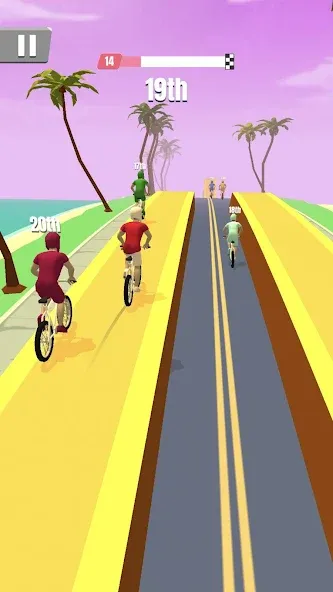 Bike Rush (Байк Раш)  [МОД Menu] Screenshot 2