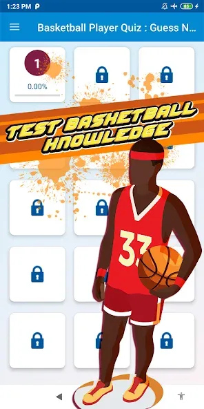 basketball player quiz  [МОД Все открыто] Screenshot 2