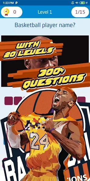 basketball player quiz  [МОД Все открыто] Screenshot 3