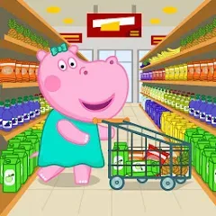 Взломанная Supermarket: Shopping Games  [МОД Все открыто] - стабильная версия apk на Андроид