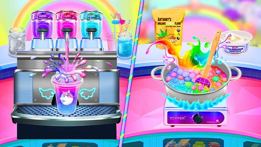 Ice Cream Games: Rainbow Maker (Айс Крем Геймс)  [МОД Много монет] Screenshot 4