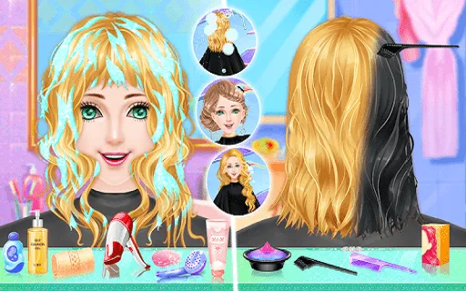 Doll Makeover - Fashion Queen (Игры по макияжу для девочек)  [МОД Много монет] Screenshot 3