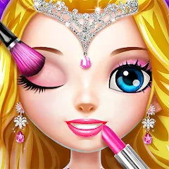 Взлом Princess Makeup Salon  [МОД Бесконечные монеты] - последняя версия apk на Андроид